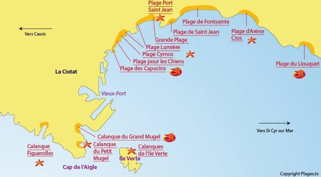 Couette-café Chambre d'hôtes LE SECADOU La Ciotat France